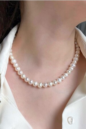 MNZ-9 mm حزمة عنق اللؤلؤ 9mmincikolye - EDLIKE