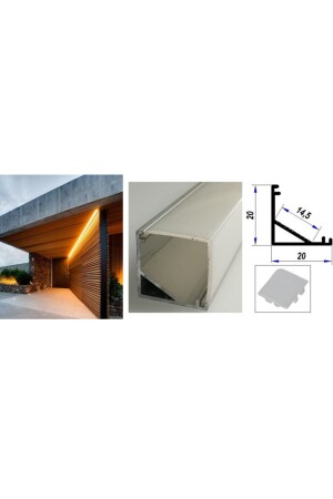 MNZ-90 درجة الزاوية LED الملف الشخصي SPL 000013 - SPL