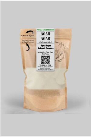 MNZ-900 بلوم أجر أجر 35 جرام مستخلص الطحالب (جيلاتين نباتية) - Tunalı Lokman Hekim