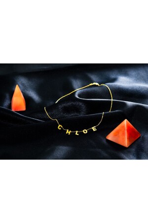 MNZ-925 سدرلينغ فليبرغ ذهبية منفصلة اسم الحرف العنق - 925 سدرلينغ فليبرغ اسم العنق - 925 سدرلينغ فليبرغ - Jewelrydiary