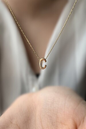 MNZ-925 الفضة النقدية ثلاثية الأبعاد الخط C رقبة عنق طول 42 سم AZR102 - Ziu