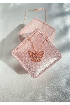 MNZ-925 حجر الفضة الفضائية الفراشة حزمة عنق مورفو - Harlofia Jewelry