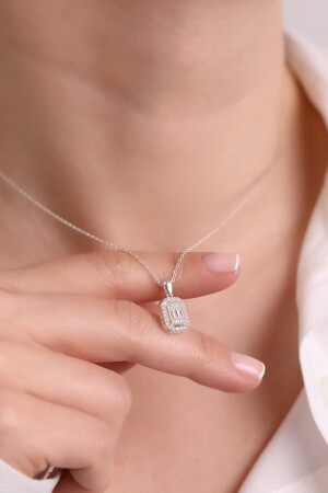 MNZ-925 حزمة الباقيت المغطاة بالروديوم الفضي النقدي (مصنوعة بشكل خاص) HF2020 - ADA LİFE GÜMÜŞ