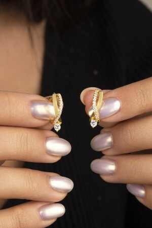 MNZ-925 سبرينغ فولدر الذهب Solitaire النموذج خياطة الأذن 688020 - SILVANO