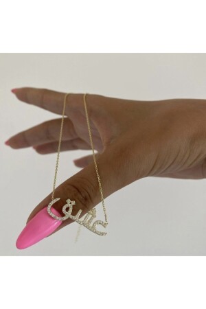 MNZ-925 الفضة العربية الحب مكتوب العنق VSA13 - vi store vi jewelry