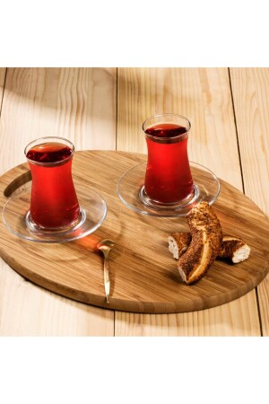 MNZ-95483 حقيبة السادل 12 قطعة مجموعة الشاي EVIDEA11464 - Paşabahçe