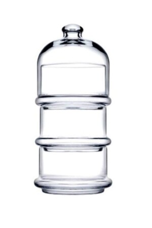 MNZ-96815 فيلا بيتسيرية ثلاثة مستويات حامل الكوكي P10308S6820 - Paşabahçe