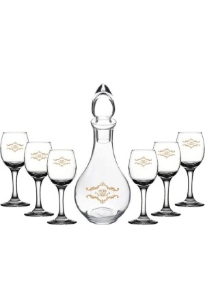 MNZ-97872 مجموعة مياه Benefşe 1210 Cc 7 قطع SGL28 34 - Paşabahçe