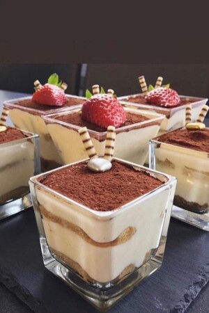 MNZ-9x9 مجموعة زجاجية كبيرة من 6 أكواب جليدية من المغنوليا المربعة - جامبو بول - Paşabahçe