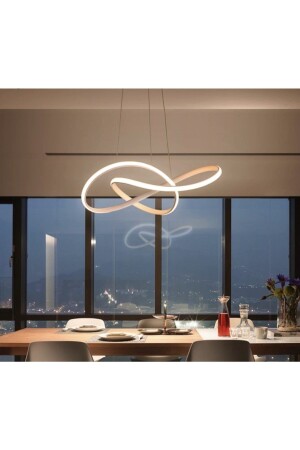 MNZ-A مصباح معلق حديثة طاقة قادمة الشنادل الضوء الأبيض الكروم قادمة الشنادل burenze-1 - burenze