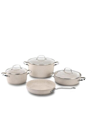 MNZ-A1272 Granita 7 قطعة طباخ مجموعة HBV000007V238 - KORKMAZ