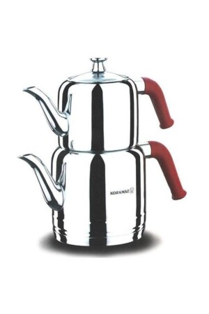 MNZ-A189 Riva Teapot Set Fma04208 - Korkmaz