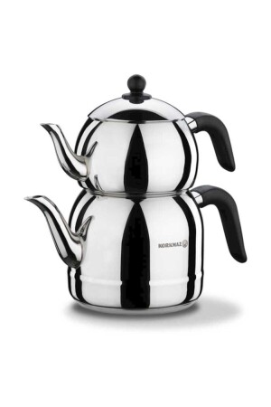 MNZ-A194 مجموعة الشاي الأسود الراجعية 2016ST0231232285310 - KORKMAZ