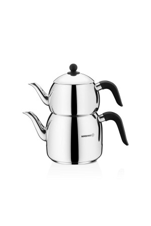 MNZ-A194 مجموعة الشاي الأسود الراجعية 2.5 لتر KORKMAZA194 - KORKMAZ