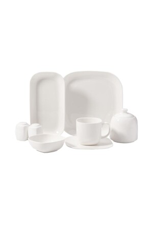 MNZ-A8620 كابا مجموعة 28 قطعة الإفطار مجموعة 18166 - KORKMAZ