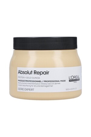 MNZ-Absolut Repair إصلاح ماسك رعاية الشعر 500 مل جاف وتلف الشعر إصلاح محترف 3474636975440 - L'oreal Professionnel