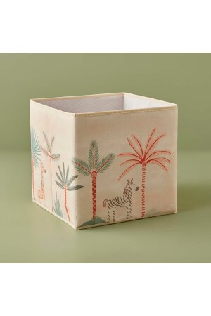 MNZ-Abstract Safari غطاء مربع مزيج (30x30x30 سم) 22189 - Bella Maison