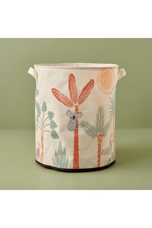 MNZ-Abstract Safari Toy Basket Mix (36X40 CM) - Bella Maison