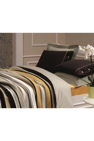 MNZ-Acrylic خياطة غطاء مجموعة واحدة القهوة الخردل BTST00100101 - Luoca Patisca