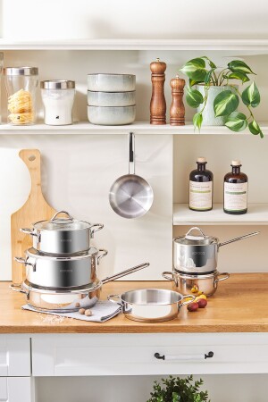 قاعدة إدخال MNZ-Ada 12 قطعة من الصلب المعدة المعدنية المعدة 153. 03. 08. 2190 - Karaca