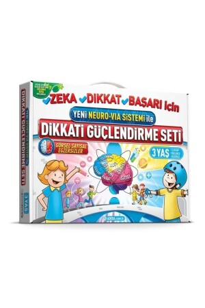 مجموعة تعزيز الاهتمام (MNZ-Adeda) (AGE 3) - عثمان أبالي - Adeda Yayınları
