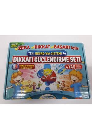 مجموعة تعزيز الاهتمام من MNZ-Adeda (AGE 4) - عثمان أبالي - Adeda Yayınları