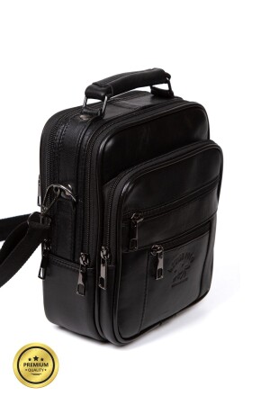 MNZ-Adelina 100% الجلد الأصلي الصلب الأسود الحديد الحجرة يد والكتف كيس متوسط الحجم GENUINE-35 - Newish