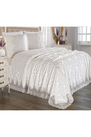 غطاء سريري من نوع MNZ-Aden Pike 3 قطع CBYTK00 - Çeyiz Bahçesi