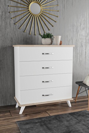 MNZ-Ae-1047 ارتميس الملابس البيضاء مع 4 سراويلات ARTEMİS1047 - Aeka