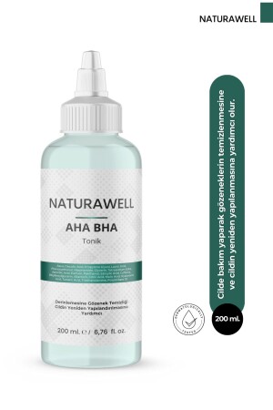 MNZ-Aha Bha Tonic 200 ml حمض الجليكوليك 5% 8684172600101 - Naturawell