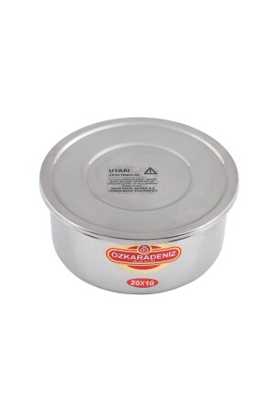 MNZ-Airfryer صانع طعام عصري 20*10 سم فولاذ فولاذ لا يحمل الحديد ÖZ-213 - ÖZ KARADENİZ ENDÜSTRİYEL