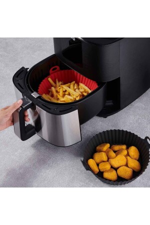 MNZ-Airfryer سليكون طهي حاوية A 5598 - KORKMAZ