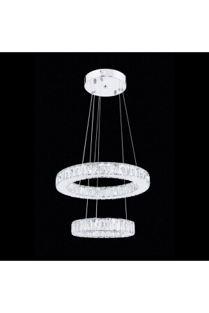 لوح إضاءة MNZ-Ala لوحات حجر البلورية مقوّرة 304 بلاصنة كروم مع إضاءات الـ AL-6167-2KYY - Avize