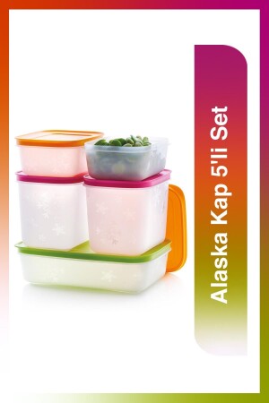 (MNZ-Alaska Cap Set) 5 (ألاسكا001) - Tupperware