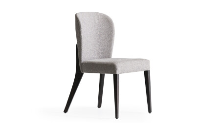 كرسي MNZ-Albero 6 قطع - رمادي - Cadde Yıldız