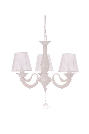 MNZ-Albert 3-piece White Hat Pendant Lamp شمعة البرت-24A-03 - Umur Aydınlatma