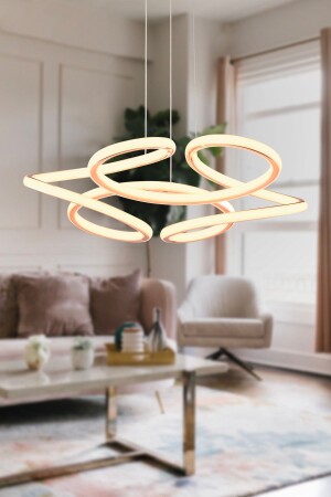 مصباح عود الذهب من طراز MNZ-Aldo Rose 140 وات مصباح عود الالام بثلاثة ألوان LED المطبخ الحديث حمام أدى غرفة المعيشة مصباح عود - Apliqa