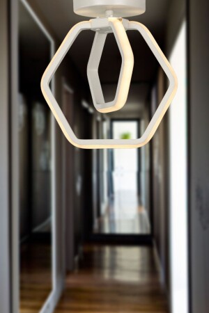 MNZ-Alena 3 لون LED صبوح السقف واحد شمعة أبيض BEG0620BEG51 - Begüsa