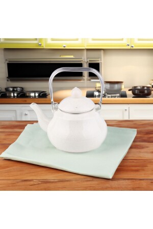 علبة الشاي المقاومة للحرارة من MNZ-Alessi Enamel 1.5L - Vadi