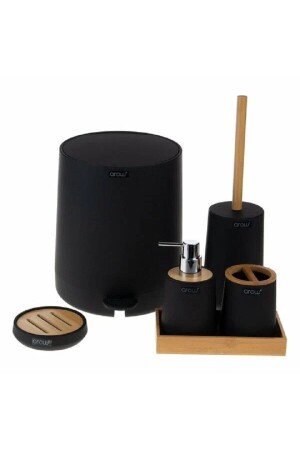 MNZ-Alessia 6 قطعة حمام أكريليك - Arow