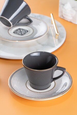 MNZ-Alexxi 12 قطعة مجموعة الشاي لـ 6 أشخاص - 180 مل - Acar