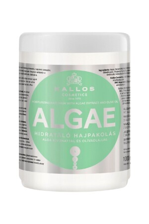 قناع MNZ-Algae 1000ml مخبأ الرعاية الشعر مع استخراج الطحالب البحرية وزيت الزيتون KJMN1109 - Kallos Cosmetics