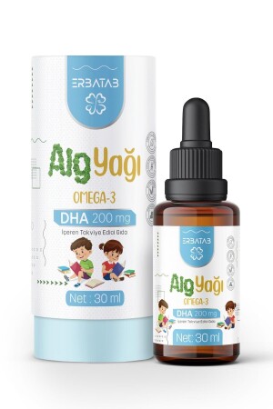 زيت MNZ-Algae Omega 3 30 مل - Erbatab