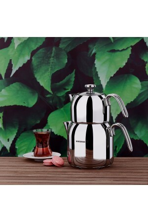 MNZ-Alia Teapot Set 2 Lt SDA323 - KORKMAZ
