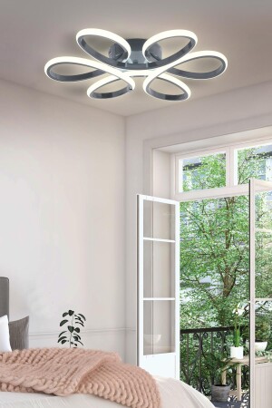 MNZ-Alis مدونة دخان سقف صفر ضوء أبيض غرفة المعيشة المطبخ غرفة النوم أدت الشنابل - Dekorluna