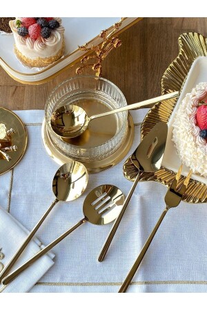 MNZ-Allegra Gold 5 قطعة صوص Bowl Set 0113. 164 - ROSSEV