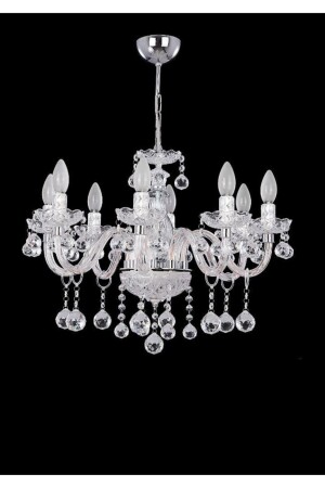 MNZ-Almira 8-piece شفافة ضوئية الزجاج 323205952_1 - İstanbul Avize