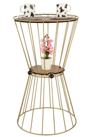 طاولة القهوة من نوع MNZ-Alpine قشرة الجوز المسنة BEG0649 - Begüsa