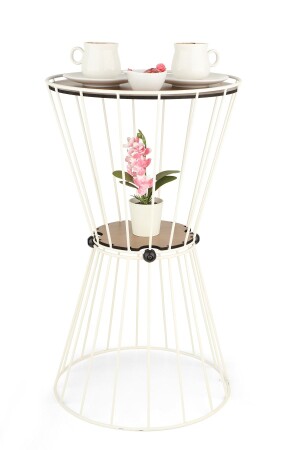 طاولة القهوة من الجزر الألبية (MNZ-Alpine Coffee Table) خشب الجوز الأبيض (BEG0649) - Begüsa