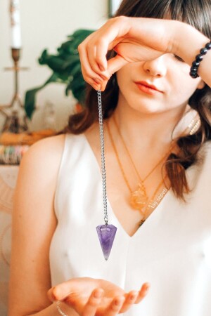 MNZ-Amethyst حجر طبيعي المذبذب المذبذب DTS02 - TAŞ SEPETİ